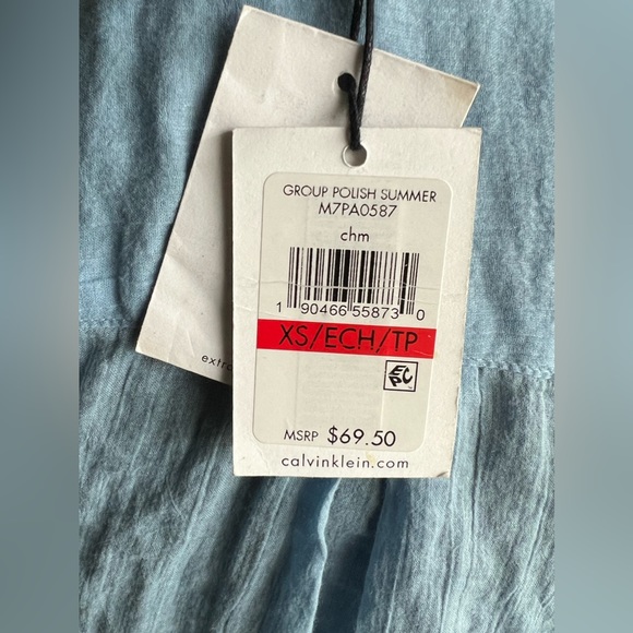 Calvin Klein Button Down Shirt womens size XS - Picture 5 of 5